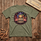 Ojas 2 — Vital Essence - Retro Emblem - T-Shirt