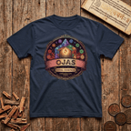 Ojas 2 — Vital Essence - Retro Emblem - T-Shirt