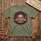 Soma — Nectar of Immortality - Retro Emblem - T-Shirt