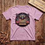 Garuda — The Celestial Eagle - Retro Emblem - T-Shirt