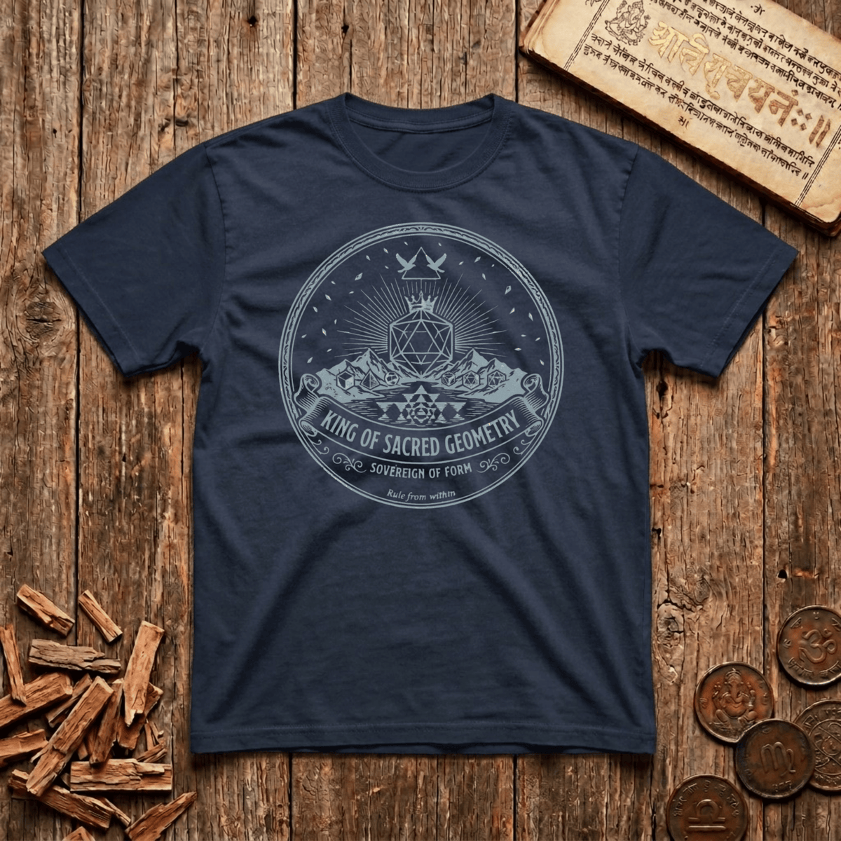 King of Sacred Geometry - T-Shirt