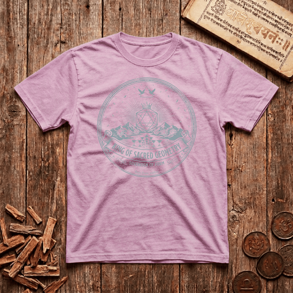 King of Sacred Geometry - T-Shirt