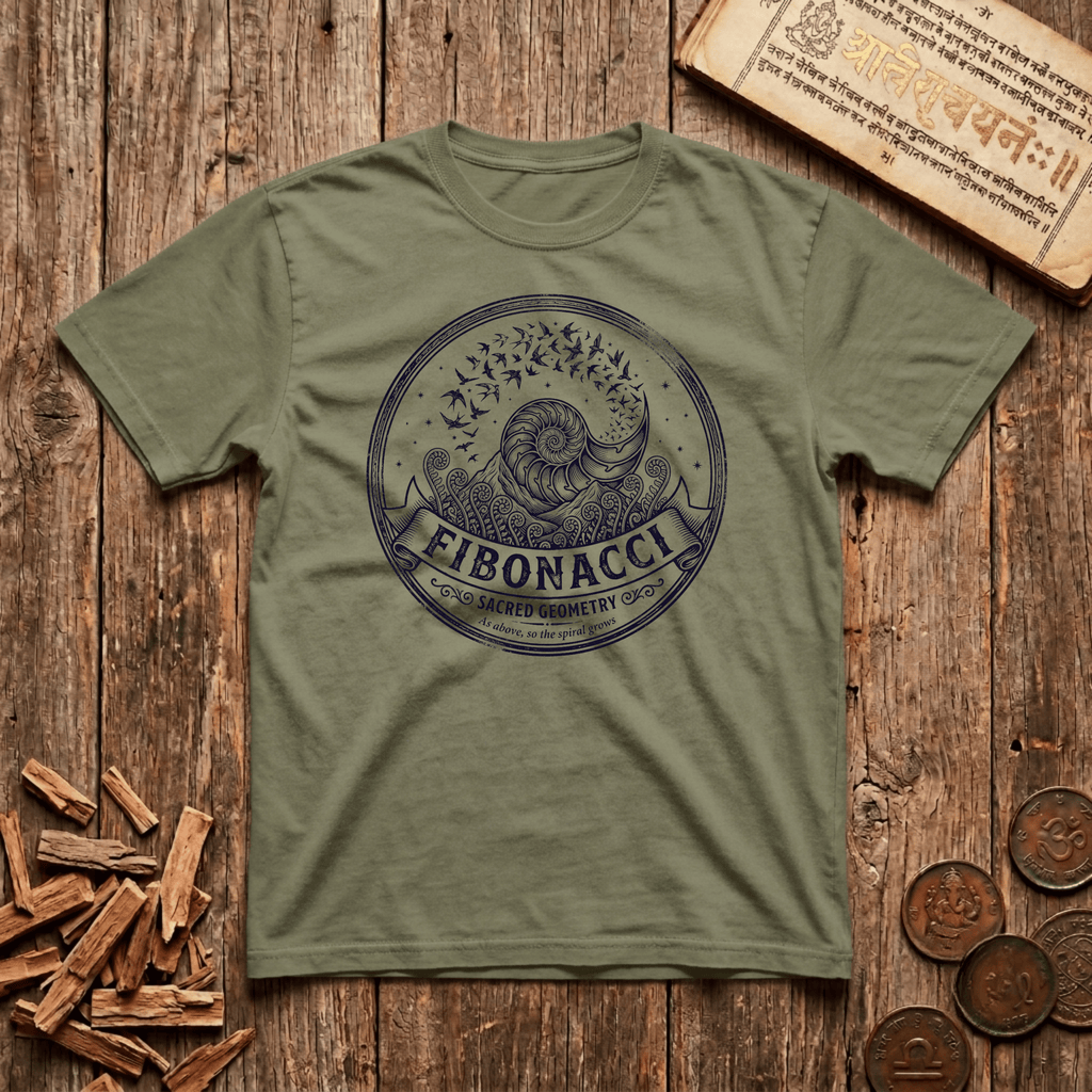 Fibonacci Spiral - T-Shirt