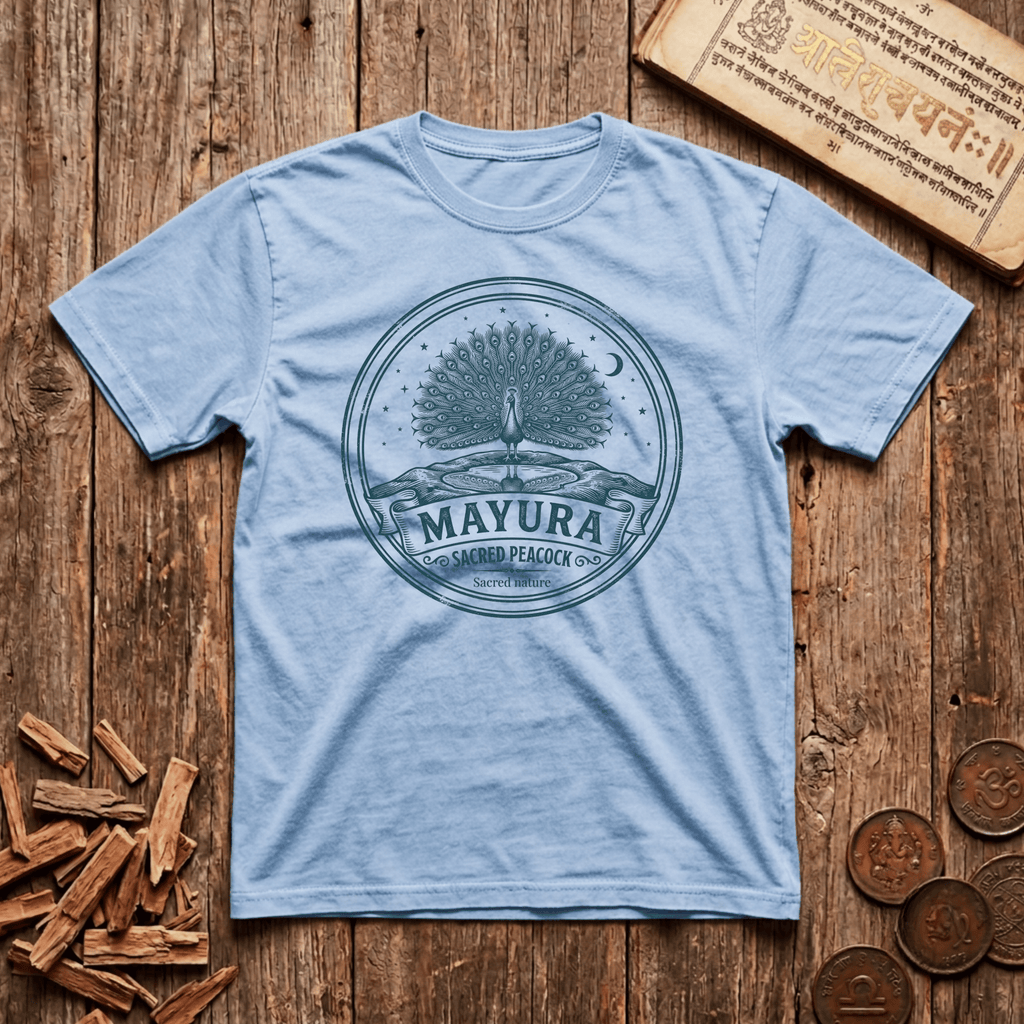 Mayura — Sacred Peacock - T-Shirt