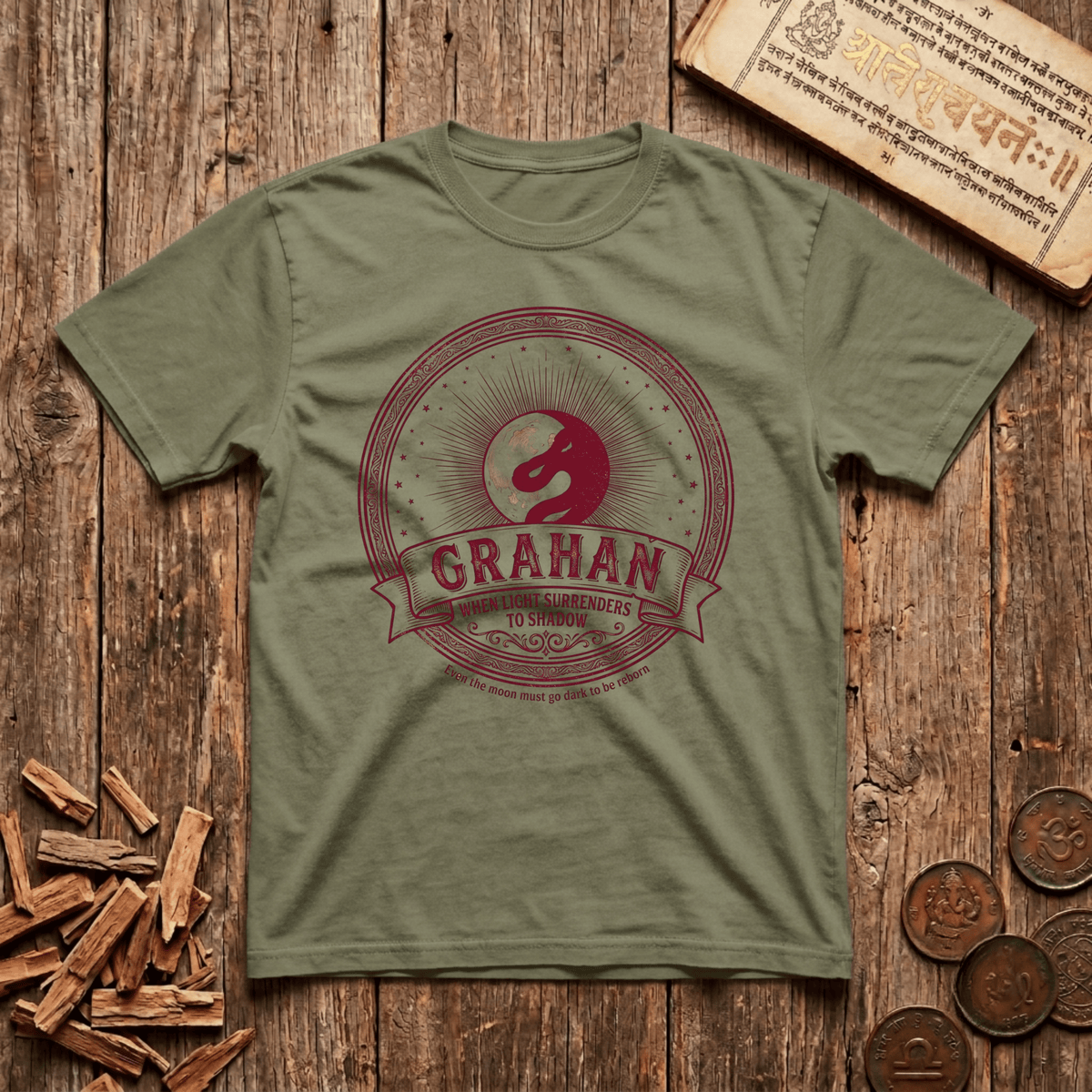 Grahan — The Sacred Eclipse - T-Shirt