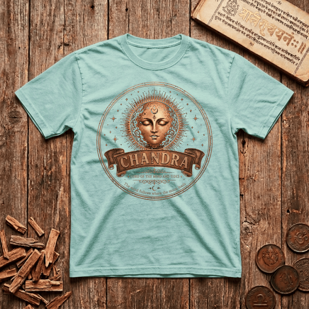 Chandra — The Moon Deity - T-Shirt