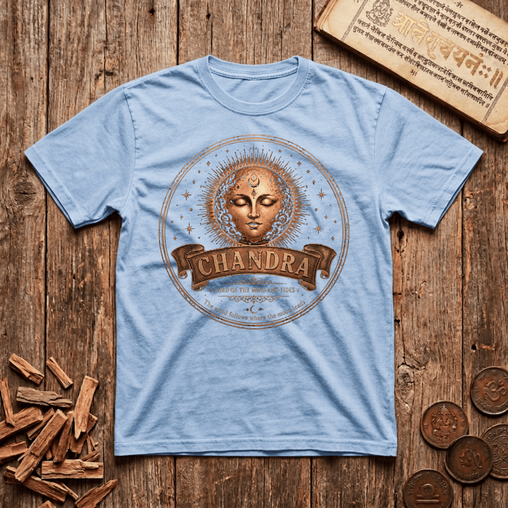 Chandra — The Moon Deity - T-Shirt