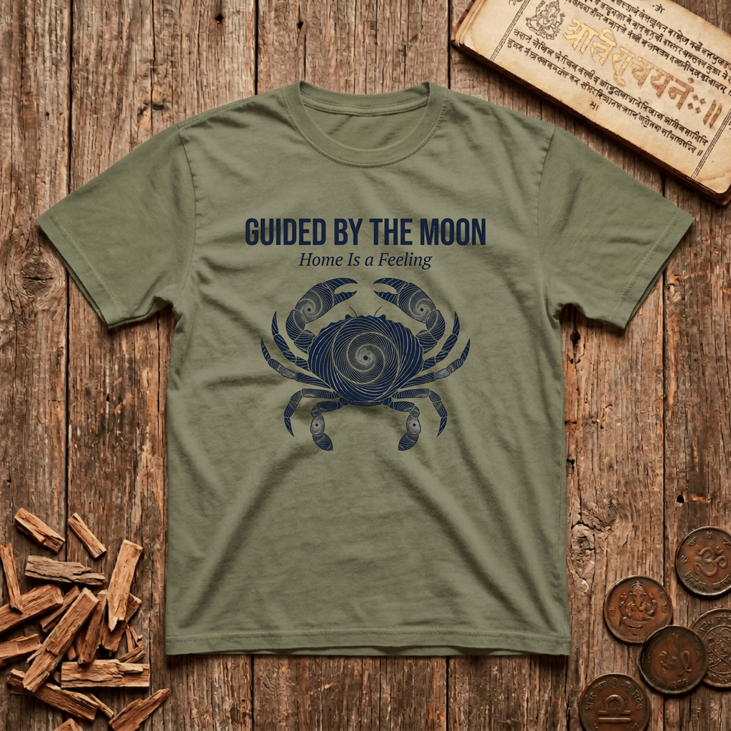 Cancer - Guided by the Moon - T-Shirt