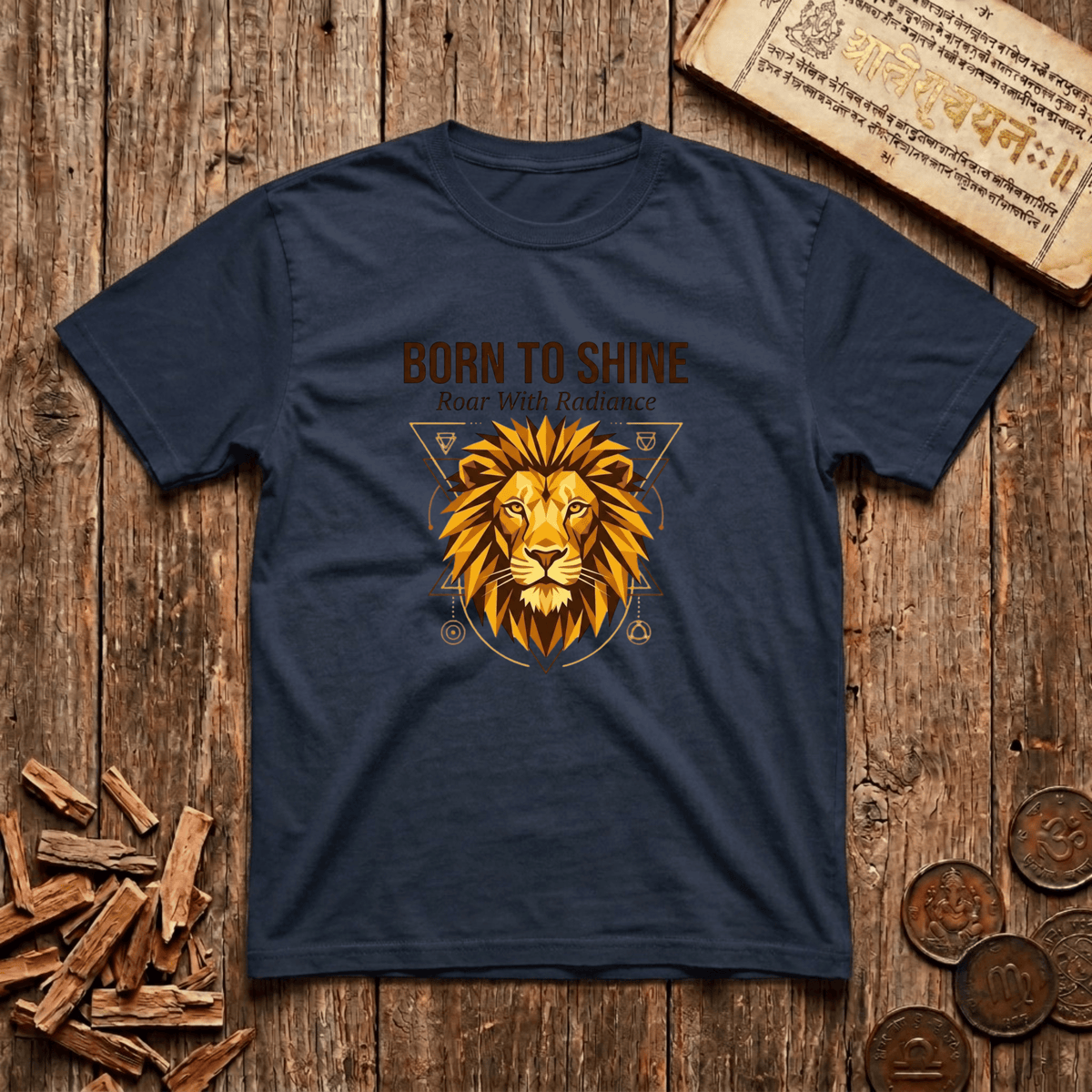 Leo - Born To Shine - T-Shirt