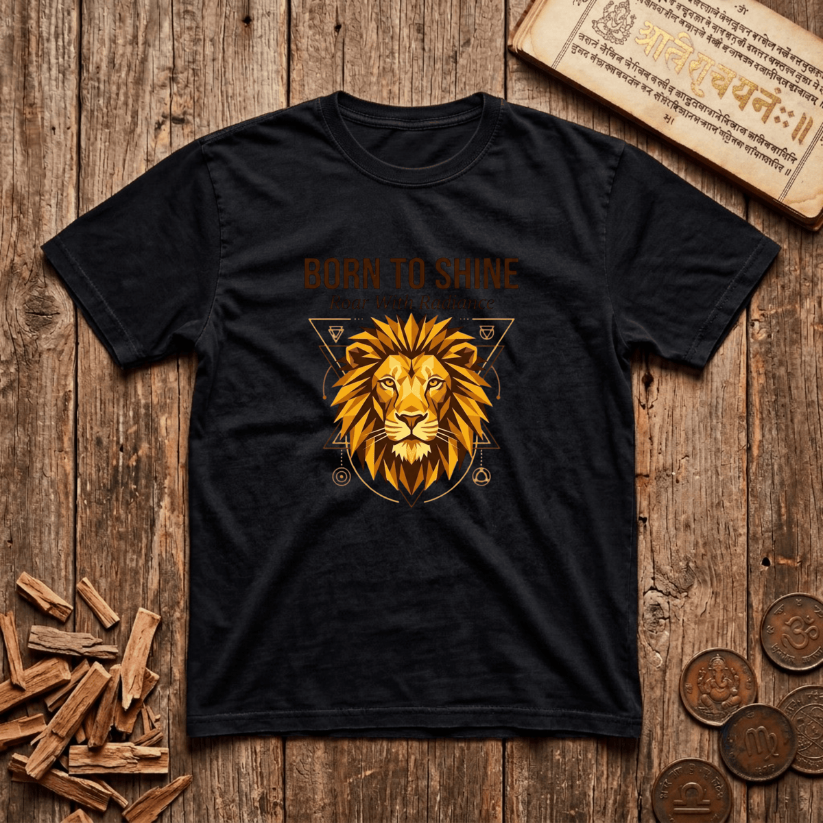 Leo - Born To Shine - T-Shirt