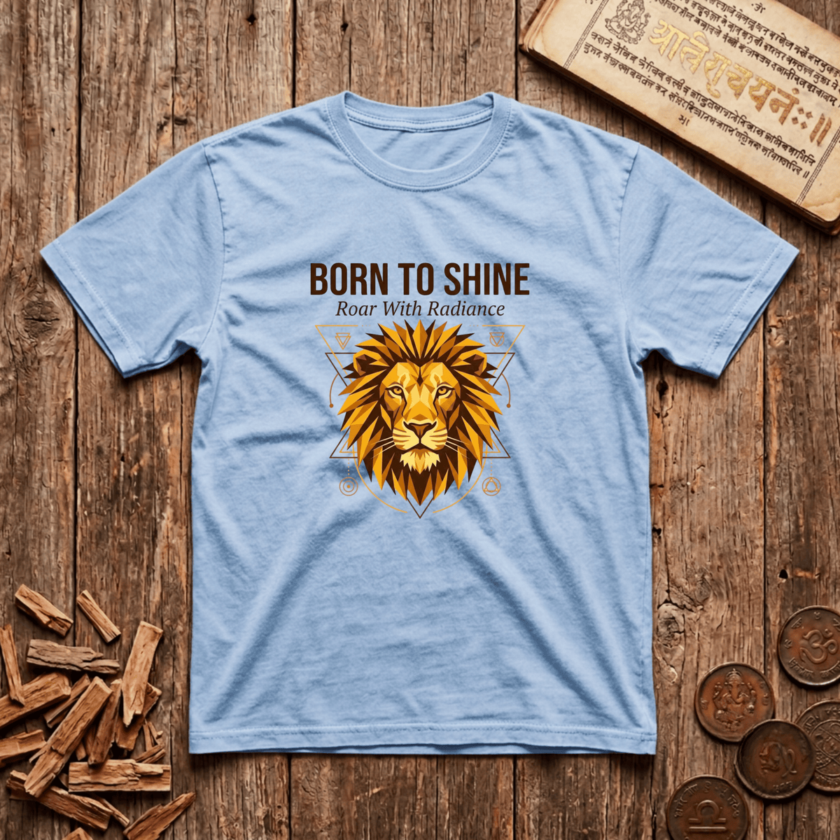 Leo - Born To Shine - T-Shirt