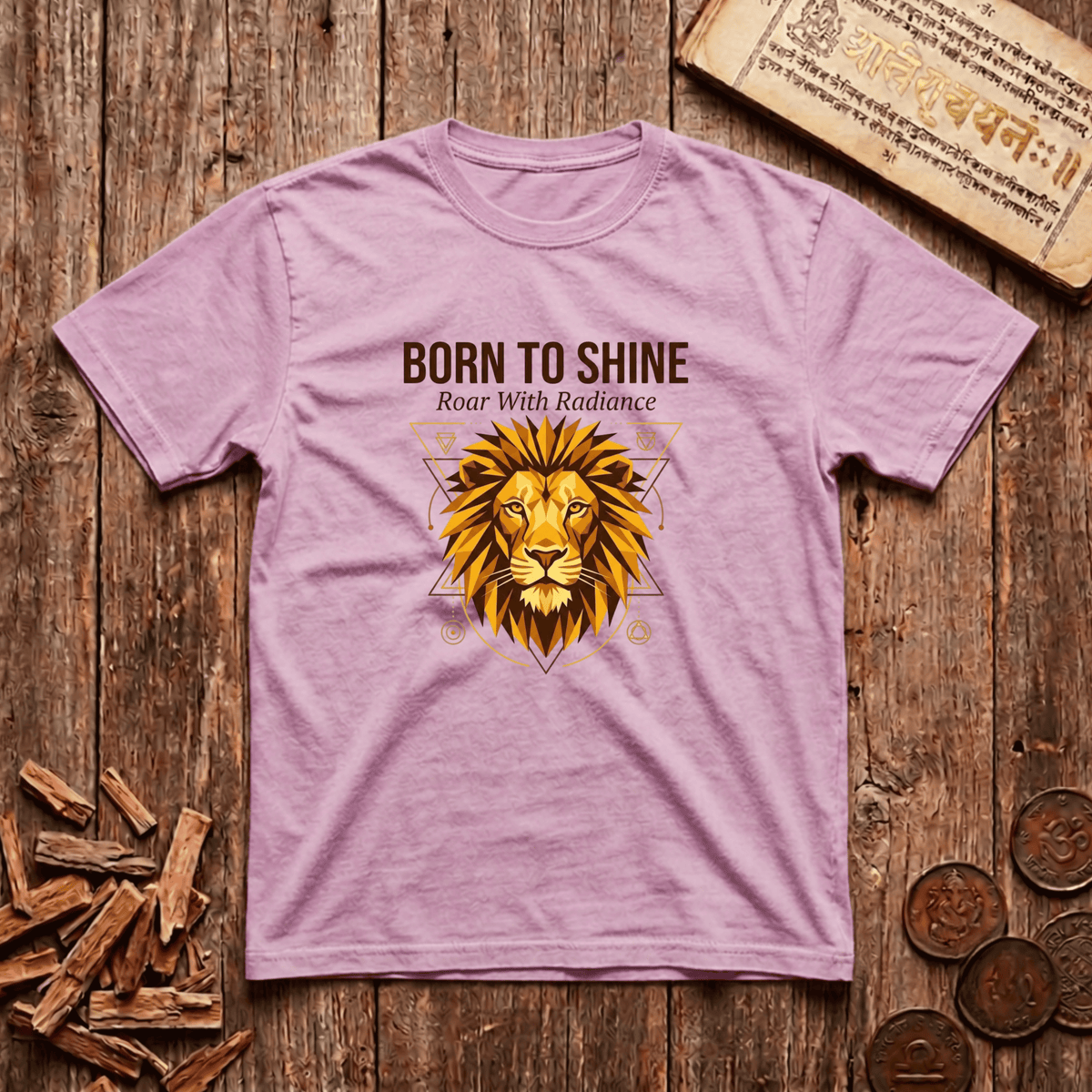 Leo - Born To Shine - T-Shirt