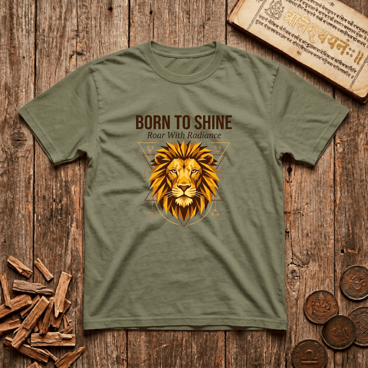 Leo - Born To Shine - T-Shirt