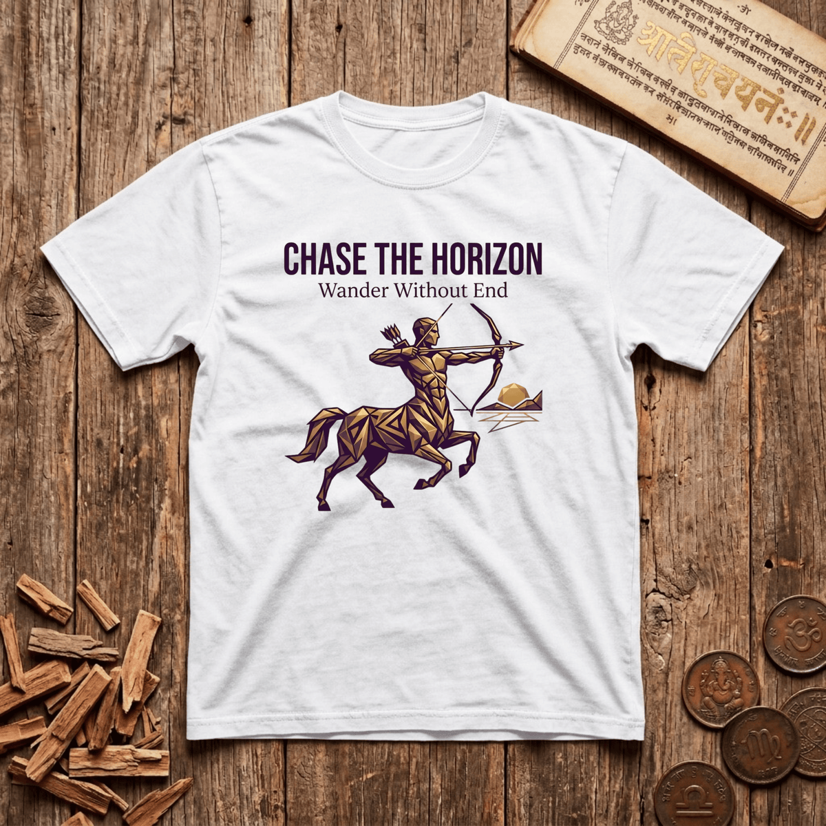 Sagittarius - Chase The Horizon - T-Shirt