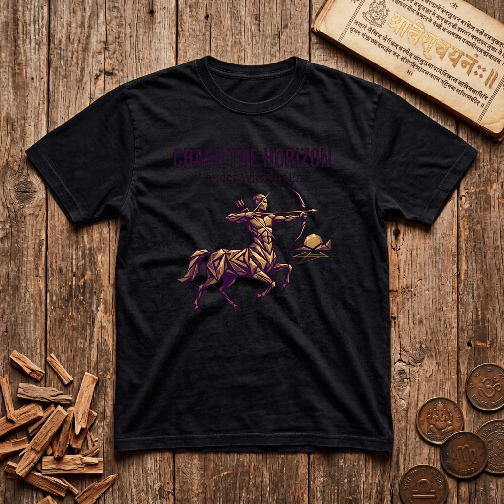 Sagittarius - Chase The Horizon - T-Shirt