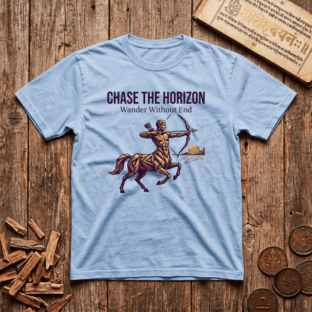 Sagittarius - Chase The Horizon - T-Shirt