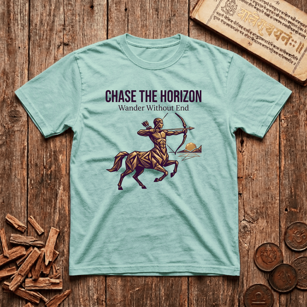 Sagittarius - Chase The Horizon - T-Shirt