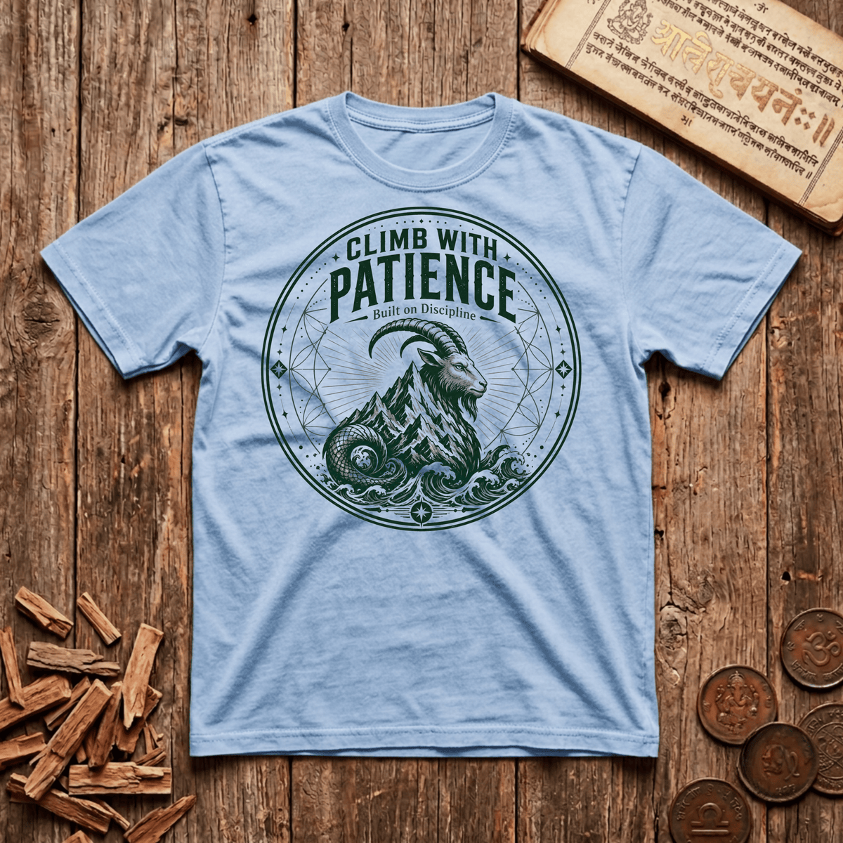 Capricorn - Built On Discipline - T-Shirt
