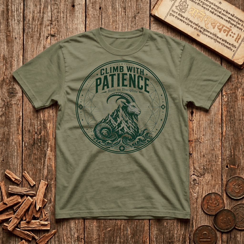 Capricorn - Built On Discipline - T-Shirt