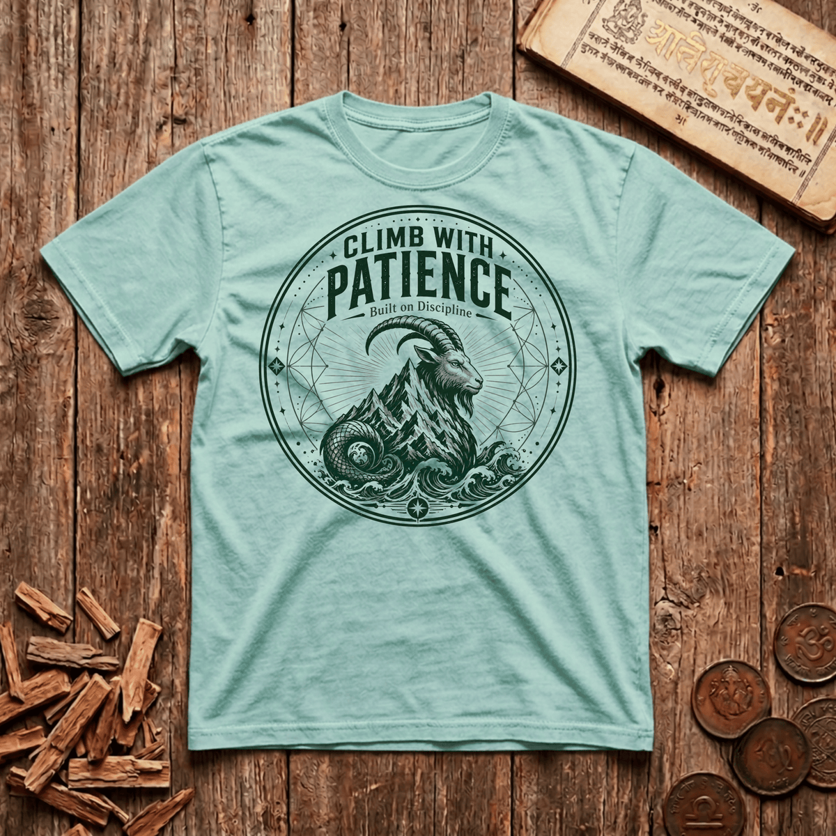 Capricorn - Built On Discipline - T-Shirt