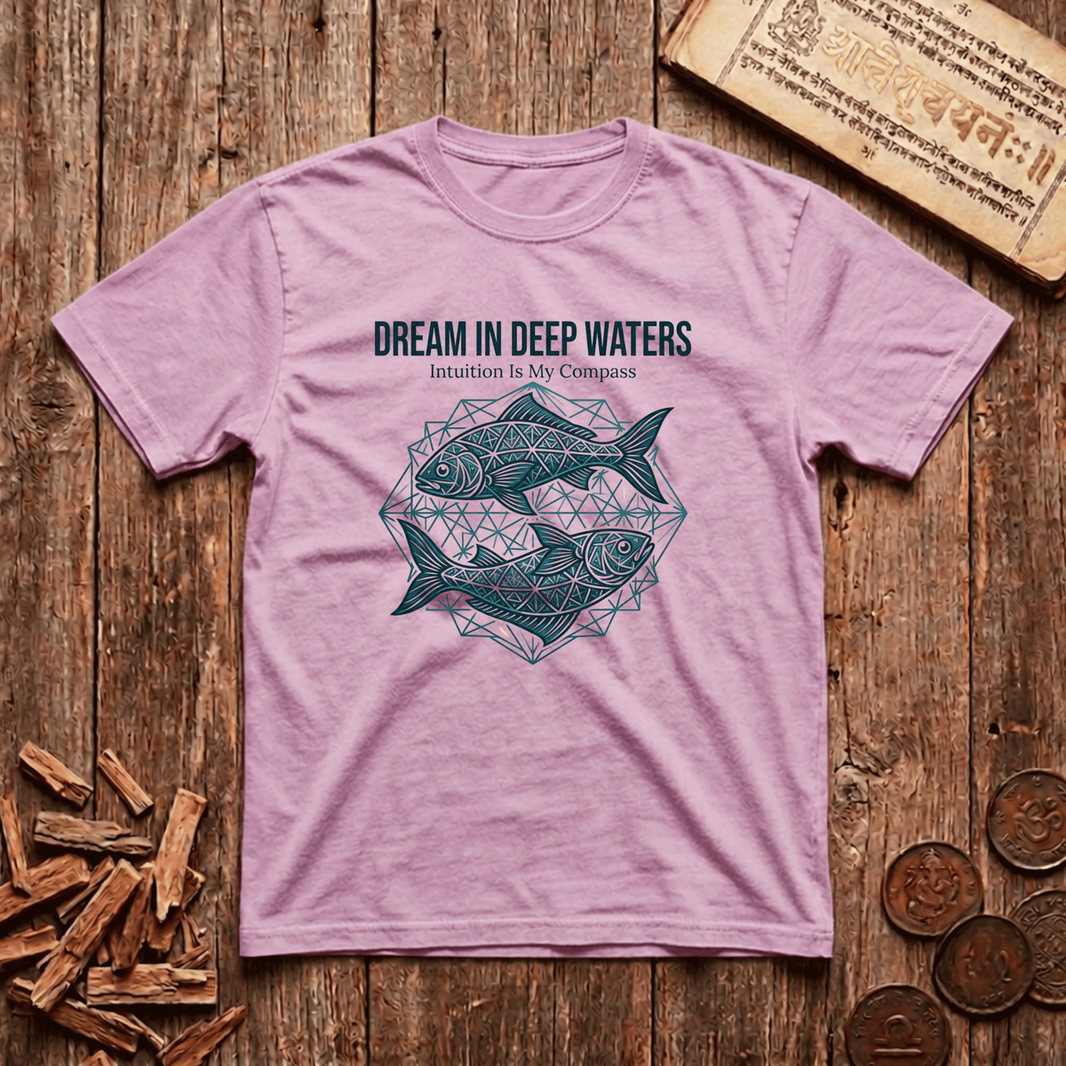 Pisces - Intuition Is My Compass - T-Shirt