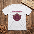 Goddess of Sacred Geometry - Divine Feminine Rising - T-Shirt