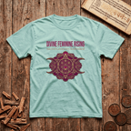 Goddess of Sacred Geometry - Divine Feminine Rising - T-Shirt