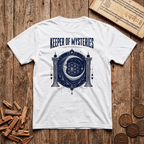 High Priestess of Sacred Geometry - Veiled Wisdom Awakens - T-Shirt