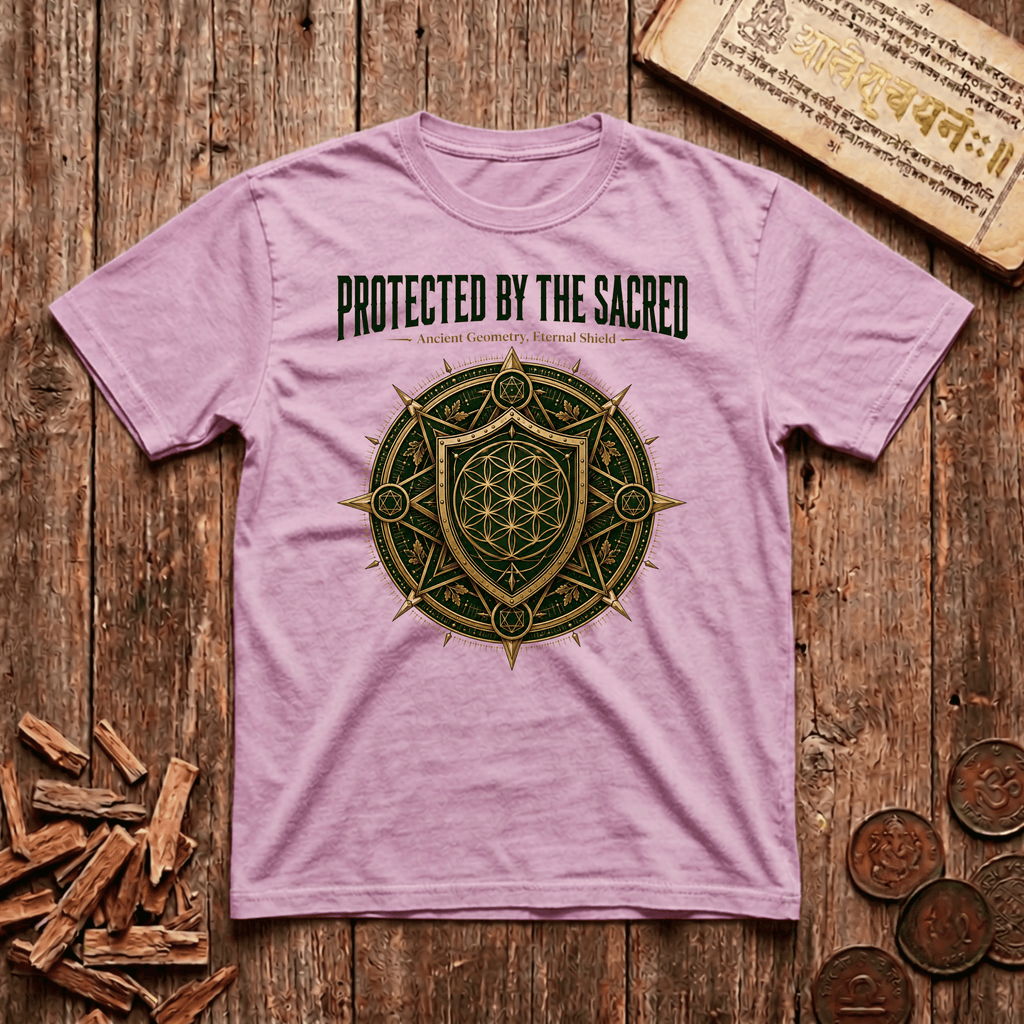 Guardian of Sacred Geometry - Protected By The Sacred - T-Shirt