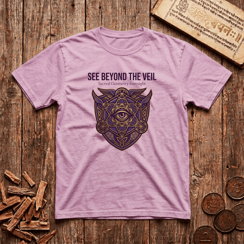 Oracle of Sacred Geometry - Sacred Geometry Foresight - T-Shirt