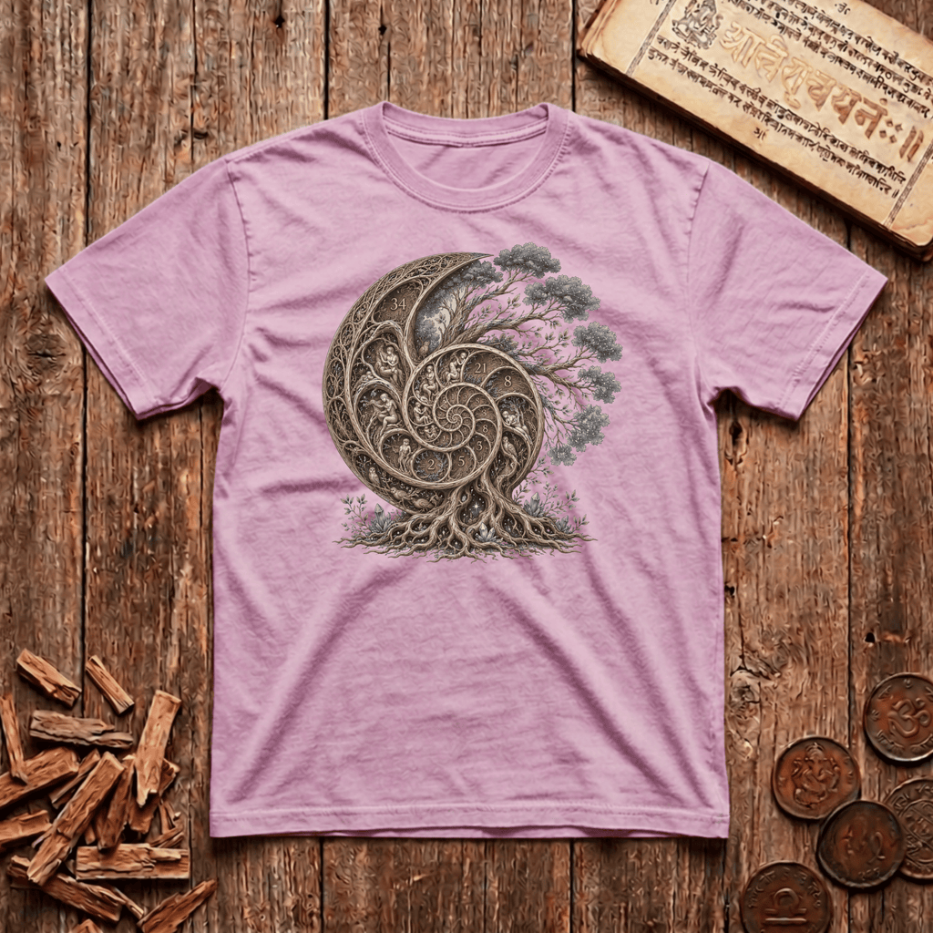 The Fibonacci Tree of Life - T-Shirt