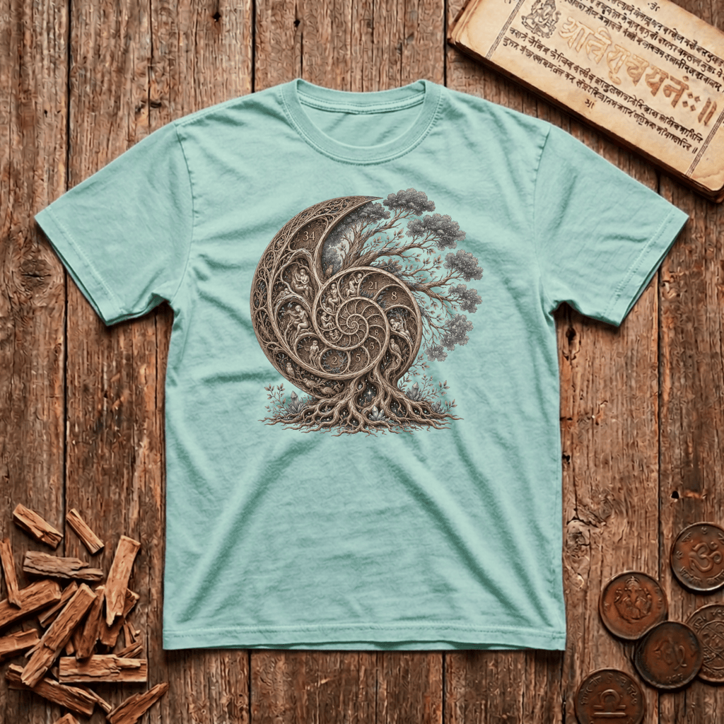 The Fibonacci Tree of Life - T-Shirt
