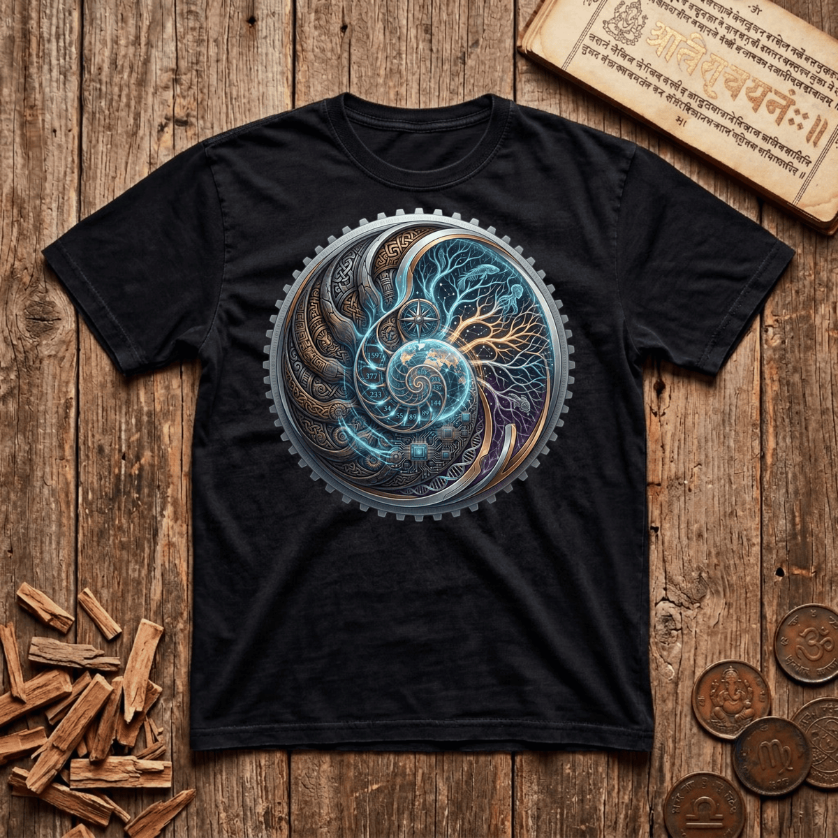 The Coiled History of Knowledge - T-Shirt
