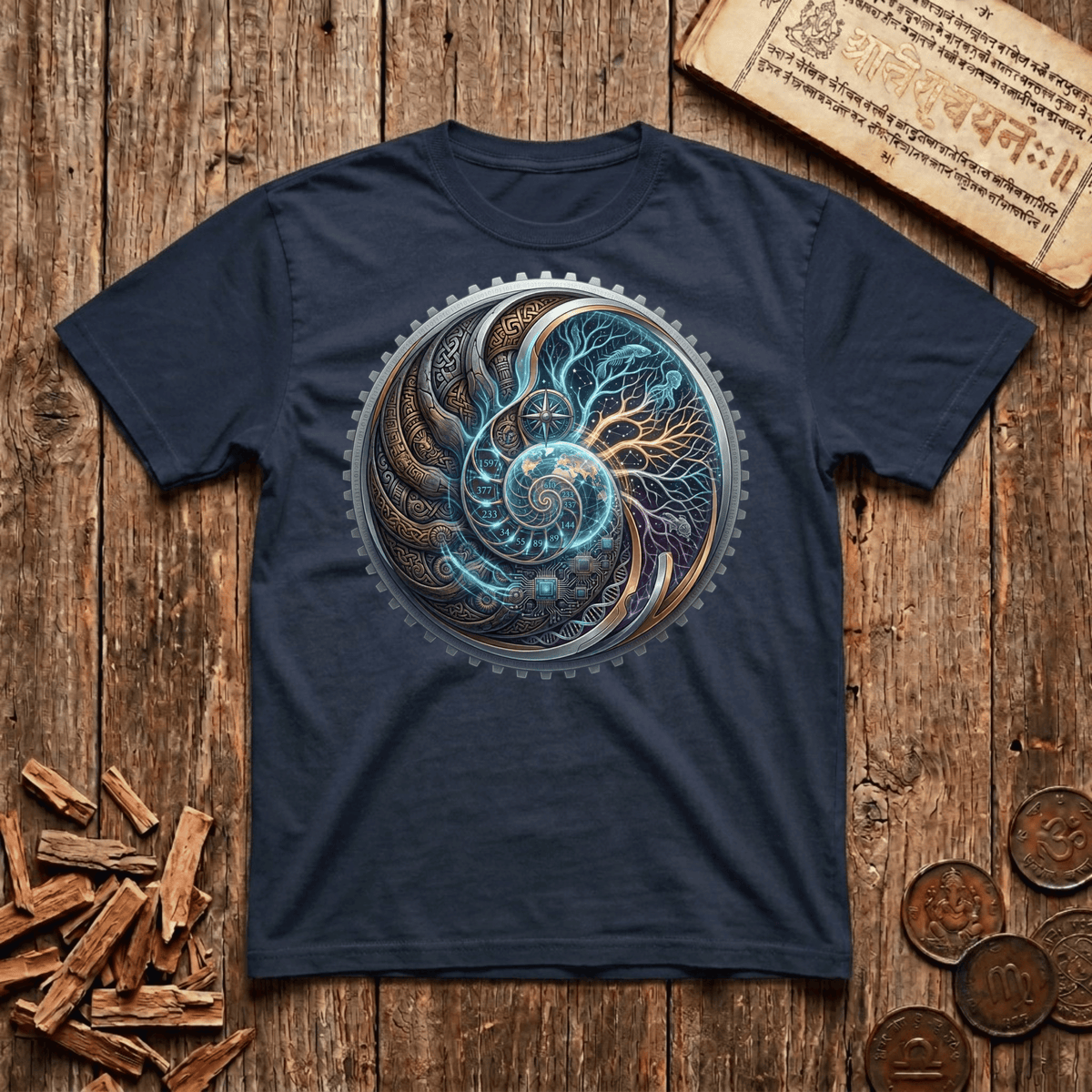The Coiled History of Knowledge - T-Shirt