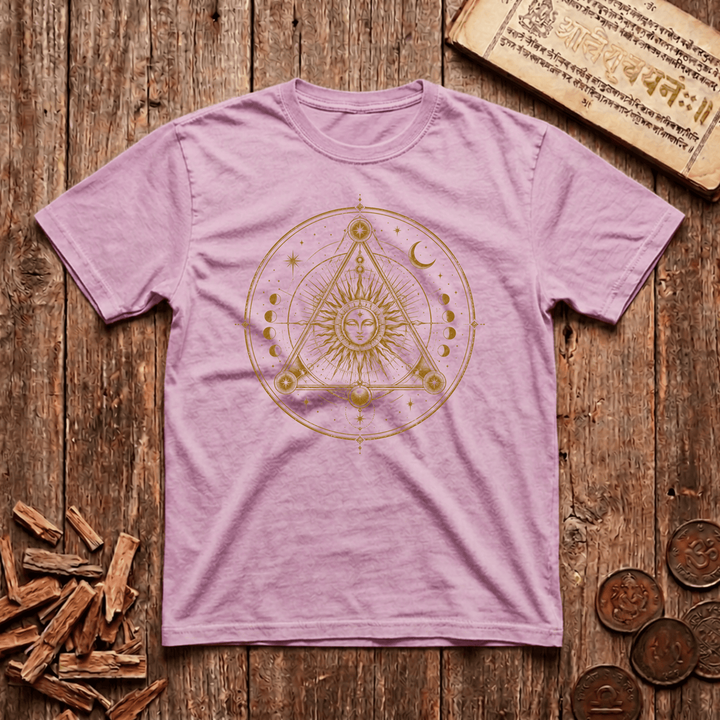 Sri Yantra - Where the goddess meets geometry - T-Shirt
