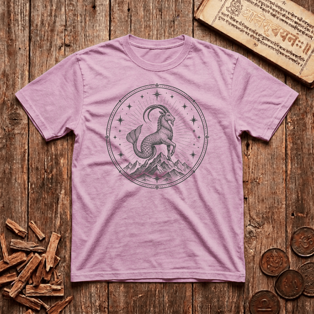Capricorn — Patiently Building Greatness - T-Shirt
