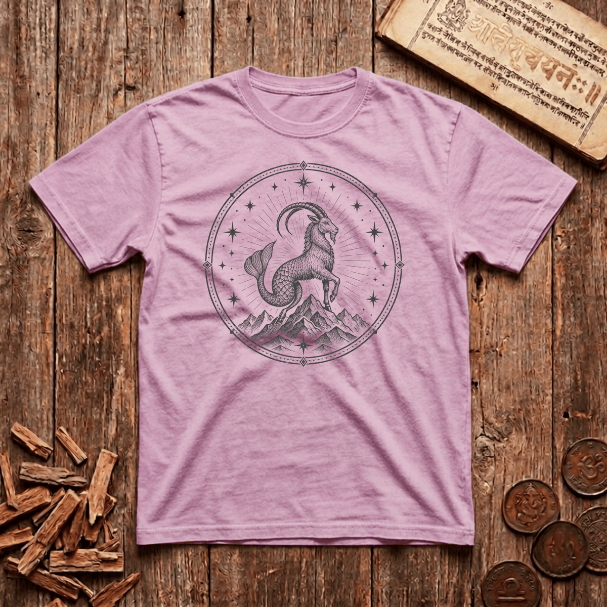 Capricorn — Patiently Building Greatness - T-Shirt