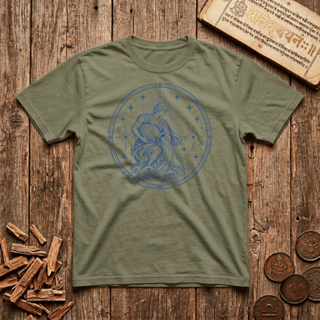 Aquarius — Think Different. Live Free - T-Shirt