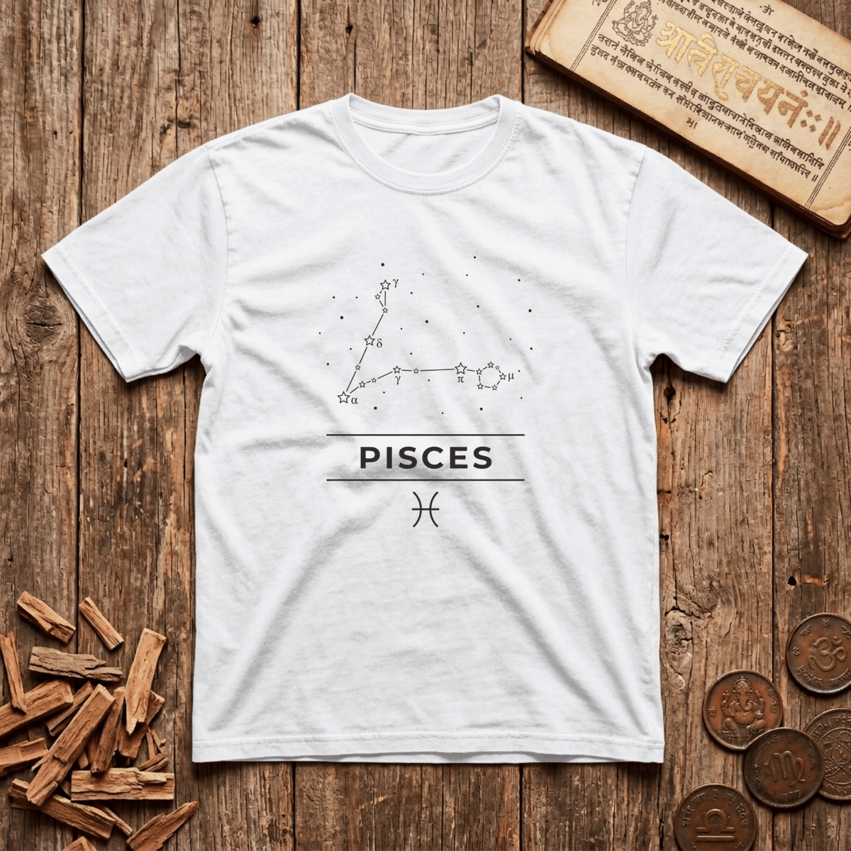 Pisces - Constellation - T-Shirt