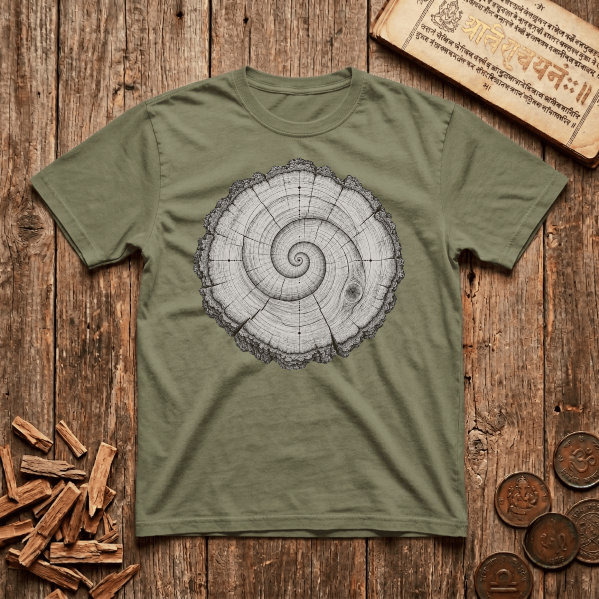 Rings of Karma — Tree of Life - T-Shirt