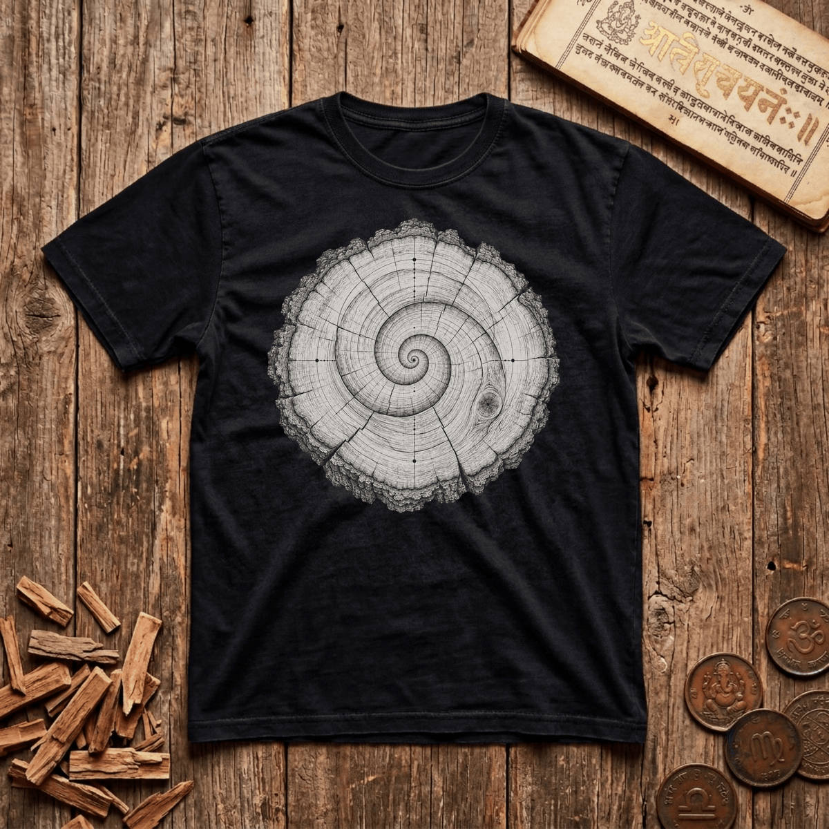 Rings of Karma — Tree of Life - T-Shirt
