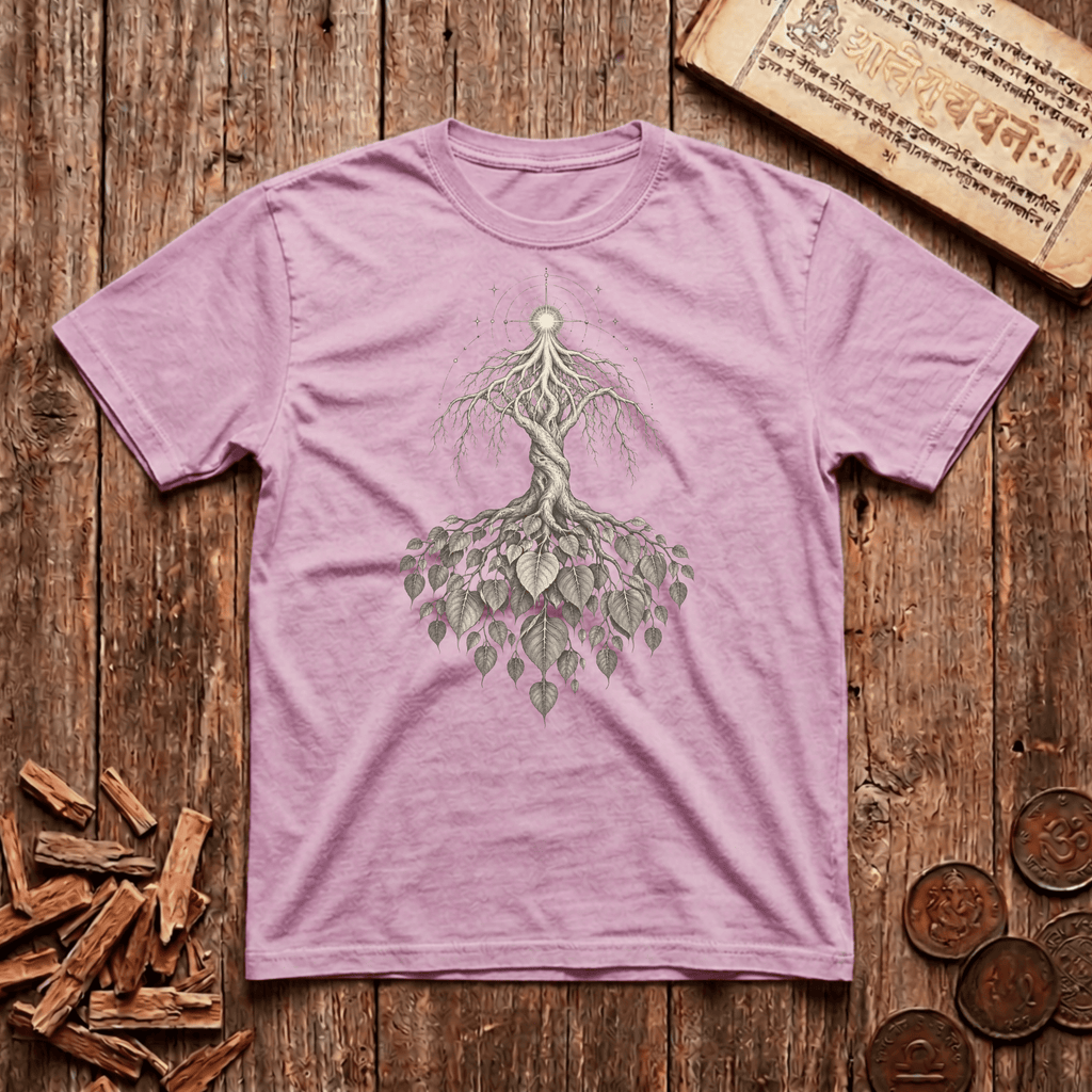 Roots Above — Aśvattha Tree - T-Shirt