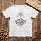 Roots Above — Aśvattha Tree - T-Shirt