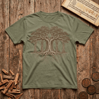 The Banyan Cathedral — Tree of Consciousness - T-Shirt