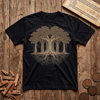 The Banyan Cathedral — Tree of Consciousness - T-Shirt