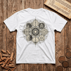Ninefold Orbit — Navagraha Mandala - T-Shirt