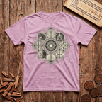 Ninefold Orbit — Navagraha Mandala - T-Shirt
