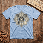 Ninefold Orbit — Navagraha Mandala - T-Shirt