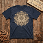 The Living Mandala — Nature's Geometry - T-Shirt
