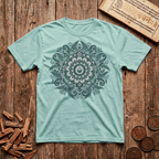 Temple Sky Mandala — Sacred Astronomy - T-Shirt